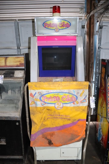 Print Club 2 by Sega arcade game - untested - has been in storage - as is c