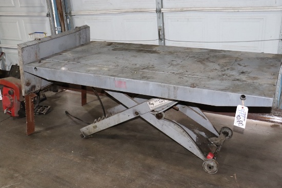 42" x 80" Western 2131 handy electric motorcycle lift