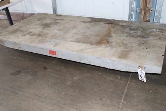 42" x 80" Western 2131 handy electric motorcycle lift - as is condition - w