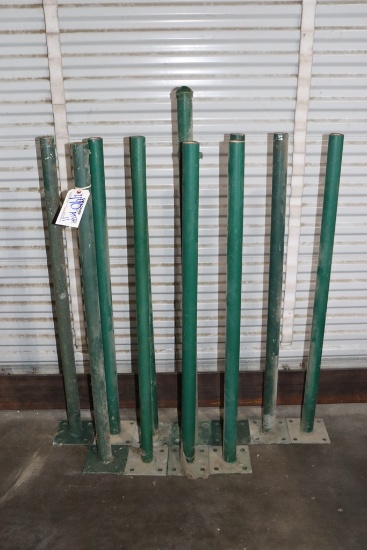All to go - (11) 46" tall fence posts