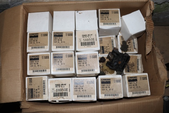 3/4 Case of Dayton 5X850E power relays