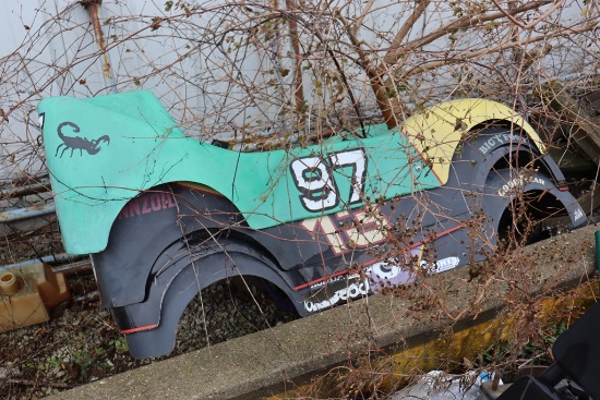 All to go - (4) Fiberglass go cart bodies