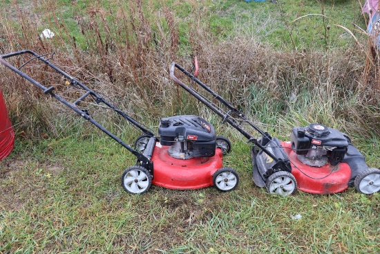 Pair to go - Push mowers - untested