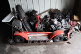 All to go - (3) Go carts for parts with partial engines