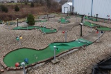 All to go - Lower goofy golf section - PVC & stainless lights, allen block,