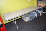 Times 5 - 8' heavy duty banquet tables