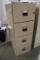 Melink fire proof 4 drawer legal filing cabinet - no key