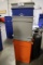 All to go - (6) 23 gallon assorted slim trash & recycle bins