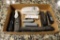 Box to go - staplers, 3 hole punch and phone