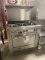 Southbend S36D gas 6 burner range with oven and over shelf - good clean uni