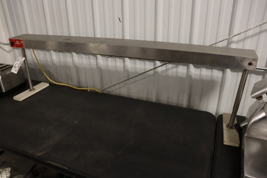 Glo Ray model GR60 counter heated over shelf - 60" long