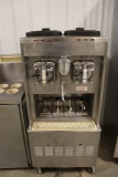 Taylor 342D-17 dual frozen drink machine with center single spoke blender a
