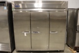 McCall model 1070 stainless 3 door cooler - portable - clean