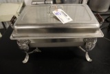 Stainless full size chaffing unit - no inset pan - nice