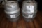 Times 2 - vintage stainless kegs