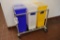 Triple portable ingredient bin (has some product)