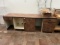 Section of base cabinets