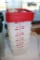 Times 6 - 6 qt food storage containers with lids