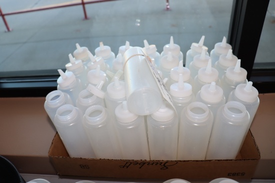 All to go - bottle squirts - missing some lids
