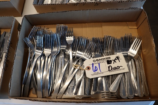 Times 9 - dozen stainless dinning forks