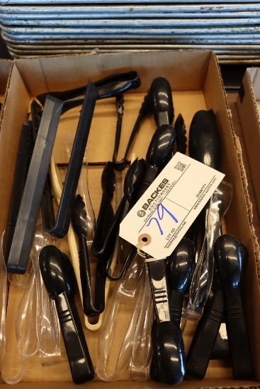 All to go - plastic tongs