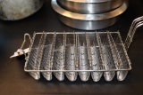 Stainless taco mold basket
