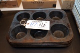 Times 6 - aluminum muffin tins