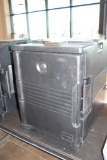 Cambro black counter top catering box