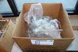 Case of pump bottles with pumps
