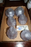 All to go - acrylic Sherbert dishes