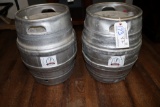 Times 2 - vintage stainless kegs