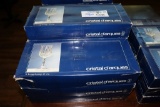 Times 7 - cases of genuine lead crystal - Bleikristall 24% - LongChamp 25cl