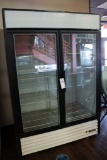 True GDM-49F glass 2 door freezer - looks good