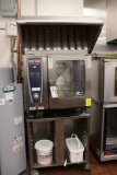 Rational SCCWE61 steam unit - 208v - 3 phase with Rational 60.72.327 hood s