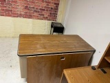 Steel office desk