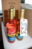 Times 3 - Torani 25 Fl oz bottles of Rose and Pineapple syrup