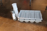 All to go - silverware organizers and bins