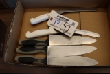 All to go - 5 kitchen knives/ cutlery