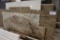 All to go - Solid surface remnants - comes with steel tube rack - some edge