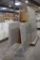 All to go - Solid surface remnants - comes with wood constructed A frame -