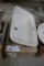 New Mansfield 218NS white under counter lavatory sink