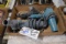Box flat to go - Electric dremel, hot air gun, & grinder