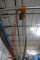 Harrington 1/2 ton electric chain hoist 460 volt 3 phase