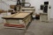 Thermwood Corporation model C53 cnc wood router - 3 axis - roller hold down