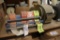 Label dispenser & box tape dispenser w/ 3 tape rolls