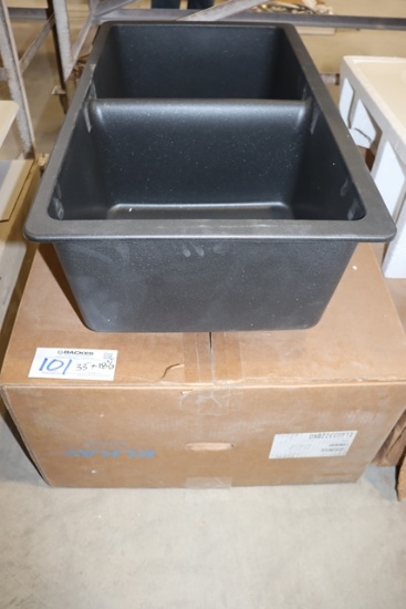 New Elkay ELGU3322BK0 quartz classic 18.5" x 33" drop in sink