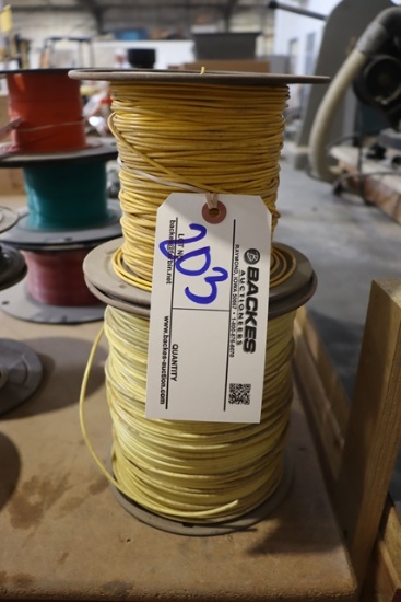 All to go - 4 good rolls of low voltage wire