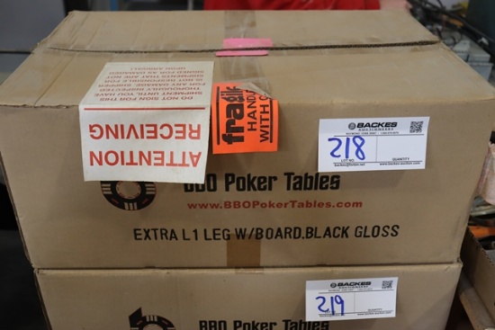 New BBO high gloss poker table base only