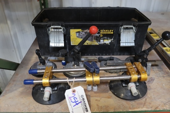 Suction cup seam setter