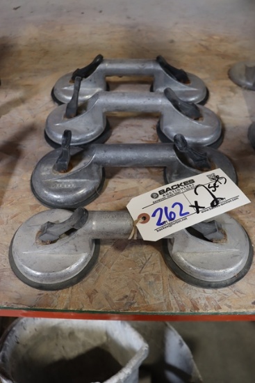Times 2 - Sets of Veribor suction lifting handles